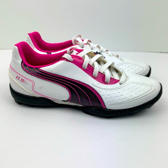 Puma Other - Puma VS.11 Cleats. Youth Size 3. White/ Pink /Black.